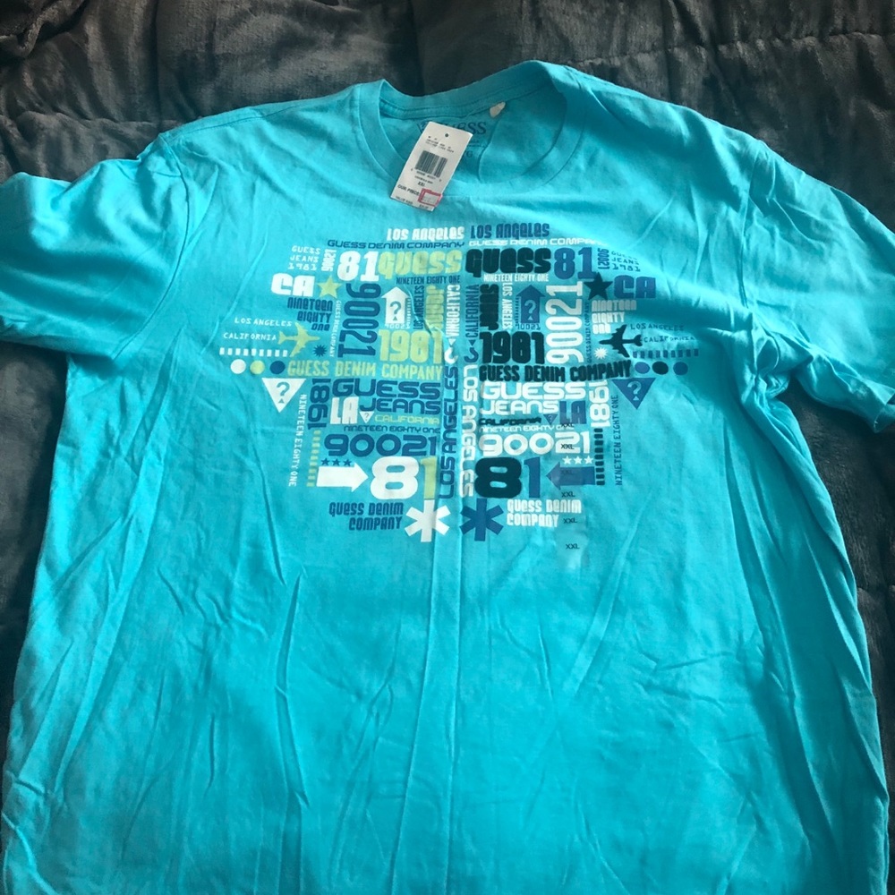 A horizon blue wash shirt.